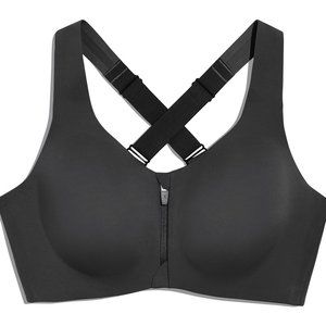 Knix Catalyst Front Zip Sports Bra - Black / 3